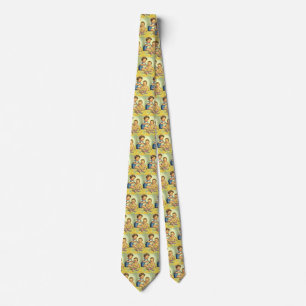 Vintage Children, Cute Happy Toddlers Smile Bottle Tie