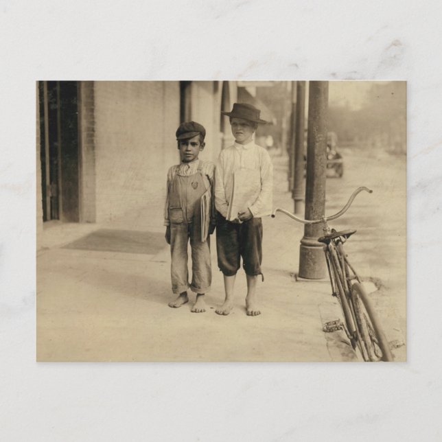 Vintage Children Postcard (Front)