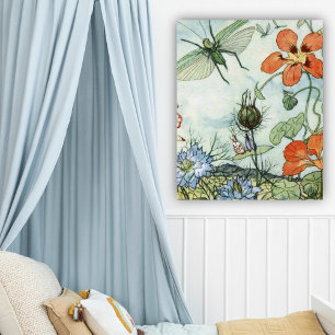 Vintage Children's Art Else Wenz Vietor Poster