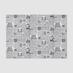 Vintage Children's Toys Advertisement Tissue Paper
