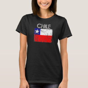 Vintage Chile Chilean Flag Pride Premium T-Shirt