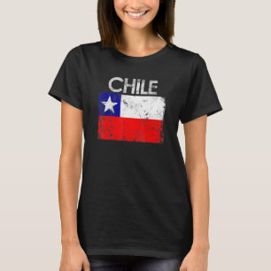 Vintage Chile Chilean Flag Pride T-Shirt