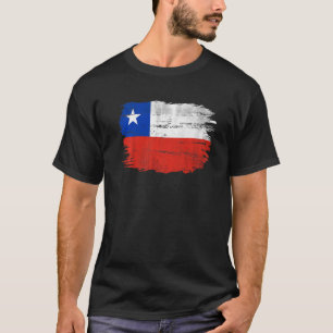 Vintage Chile Flag For Chilean T-Shirt