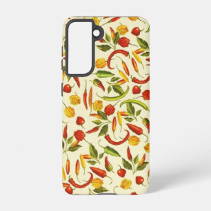 Vintage Chili Peppers Samsung Galaxy Case