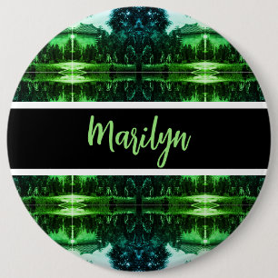 Vintage China Canton martyrs parc 1970 6 Inch Round Button