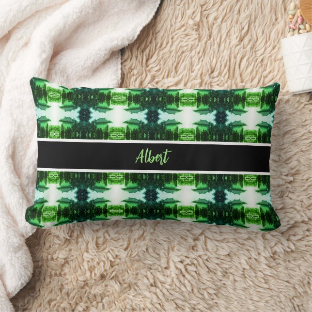 Vintage China Canton martyrs parc Lumbar Pillow (Blanket)