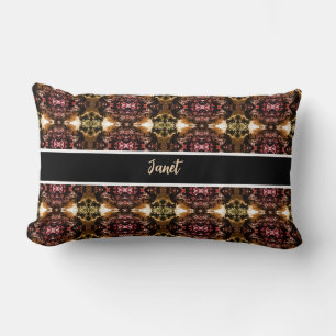 Vintage China Canton restaurant Poster Lumbar Pillow