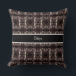 Vintage China changsha market Throw Pillow<br><div class="desc">Vintage China changsha market</div>