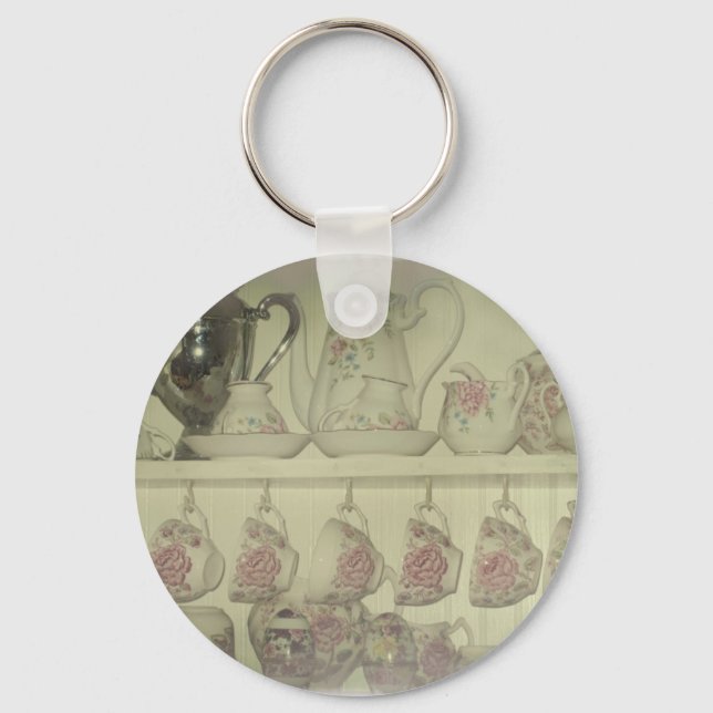 Vintage China Display Keychain (Front)