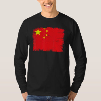 Vintage China Flag Chinese Independence Day T-Shirt