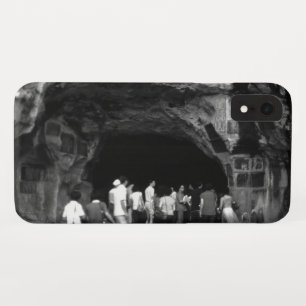 Vintage China Guilin Folded Brocade Hill iPhone XR Case