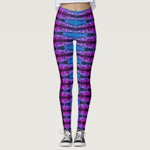 Vintage China Hong Kong bay Skyscrapers Leggings