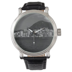 Vintage China Hong Kong bay Skyscrapers Watch