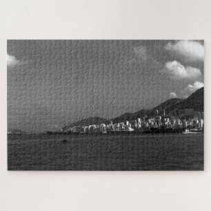 Vintage China Hong Kong View City Jigsaw Puzzle