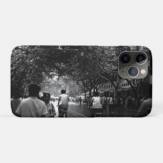 Vintage China Shanghai street Case-Mate iPhone Case (Back (Horizontal))