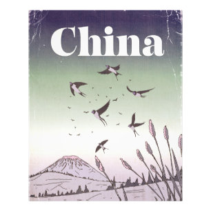 Vintage China Travel Poster