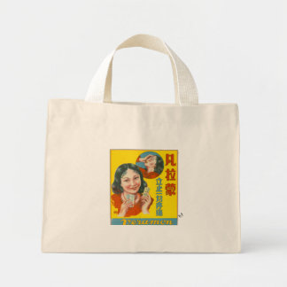 Vintage Chinese Aspirin Ad Mini Tote Bag