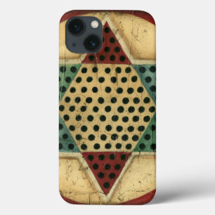 Vintage Chinese Chequerboard by Ethan Harper iPhone 13 Case