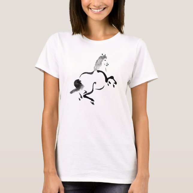 Vintage Chinese Horse T-Shirt (Front)