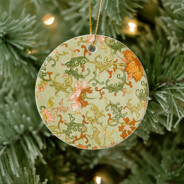 Vintage Chinese Ornament Jones Flowers   (Tree)
