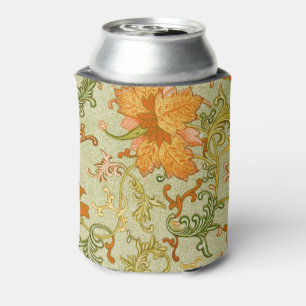 Vintage Chinese Ornament Jones Flowers   Can Cooler