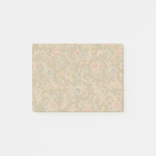 Vintage Chinoiserie Floral Brocade 18th Century  Post-it Notes