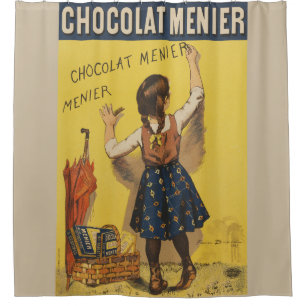 Vintage Chocolat Menier French Poster Bouisset Art