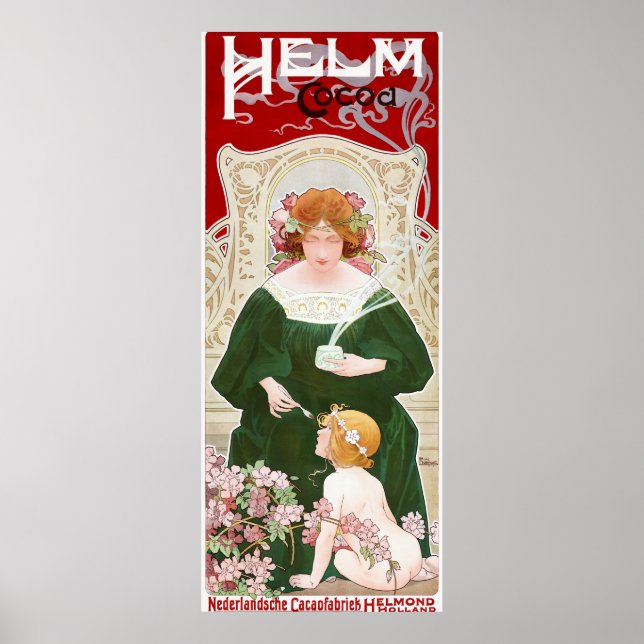 Vintage Chocolate Advertisement Poster (Front)