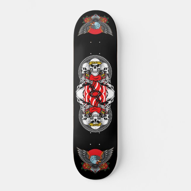 Vintage Cholo Skateboard (Front)