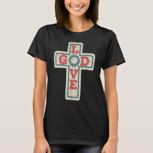 Vintage Christian Cross T-Shirt