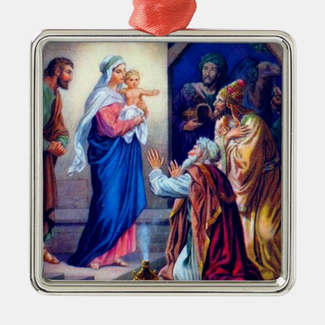 Vintage Christmas 2 Ornament (Front)