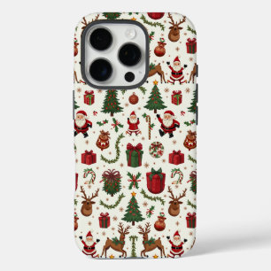 Vintage Christmas Apple iPhone 16 Pro Case
