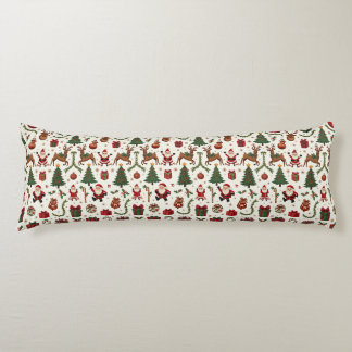 Vintage Christmas Body Pillow
