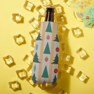 Vintage Christmas Bottle Cooler