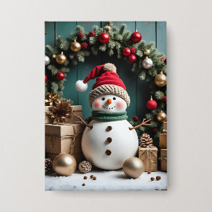 Vintage Christmas - Button