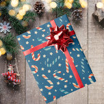 Vintage Christmas Candy Cane  Wrapping Paper<br><div class="desc">Enjoy this Vintage Christmas Candy Cane Wrapping Paper. Matching items available.</div>