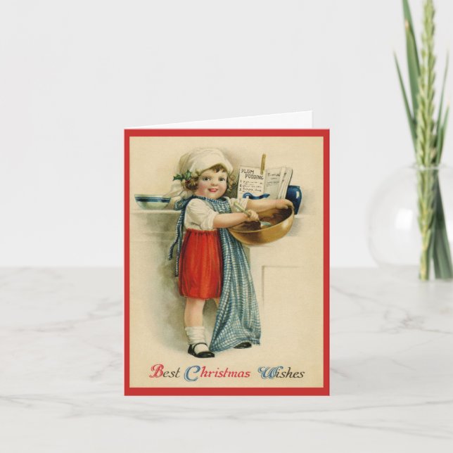 Vintage Christmas Card (Front)