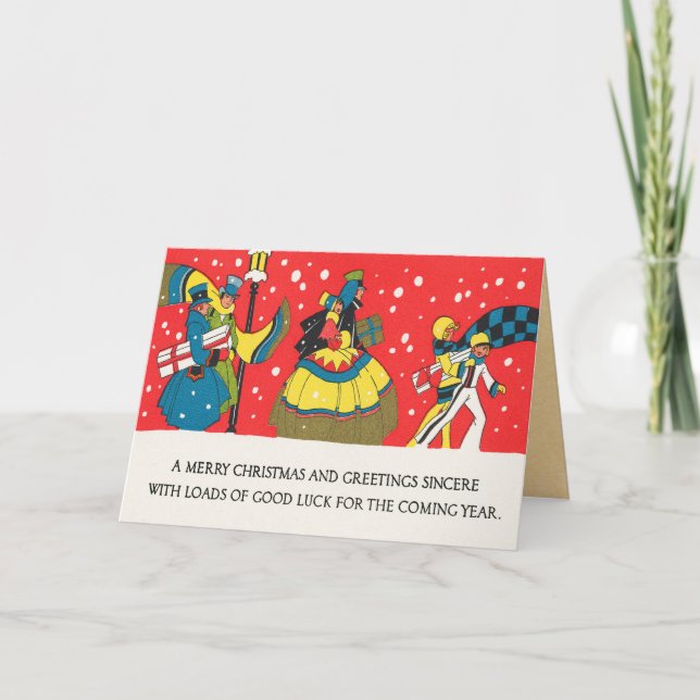 VIntage Christmas Card (Front)