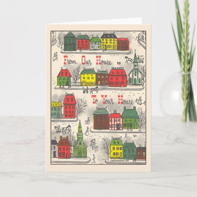 Vintage Christmas Card (Front)