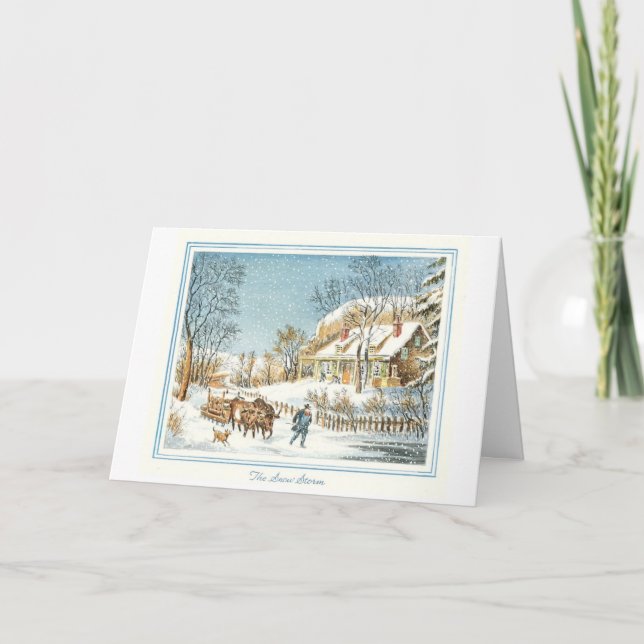 Vintage Christmas Card (Front)