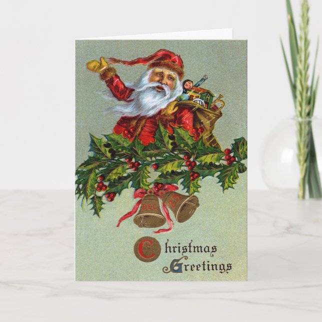 Vintage Christmas card (Front)