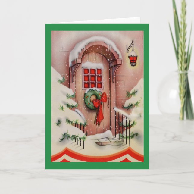 Vintage Christmas Card (Front)