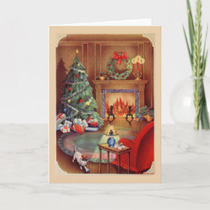 Vintage Christmas Card