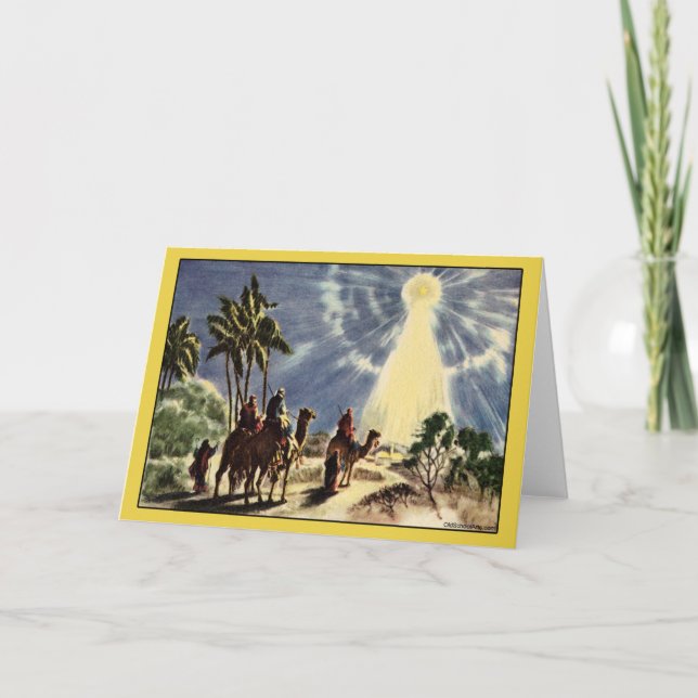 Vintage Christmas Card (Front)