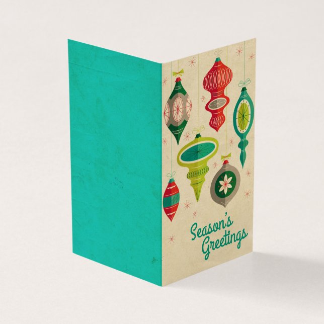 Vintage Christmas Card (Outside)