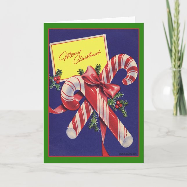 Vintage Christmas Card (Front)