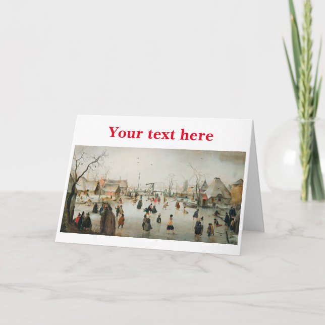 Vintage Christmas card (Front)