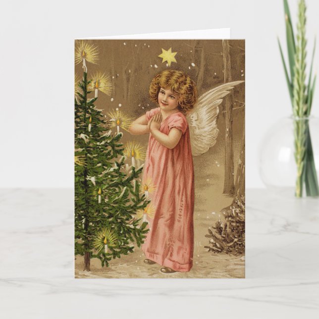 Vintage Christmas card (Front)