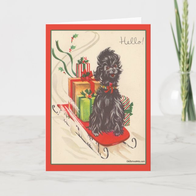 Vintage Christmas Card (Front)