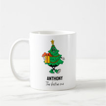 Vintage Christmas Character Custom Personality Mug